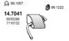 ASSO 14.7041 End Silencer